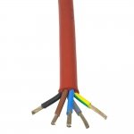 Electric sauna cables Electric sauna cables Electric sauna cables SILICONE SHEATHED CABLE SiHF 5x6mm²