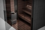 TYLÖ Sauna heaters ELECTRIC SAUNA HEATER TYLÖ CROWN COMBI ELITE 6,6kW, WITH CONTROL UNIT, GRAY TYLÖ CROWN COMBI ELITE