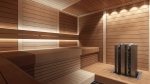 Sauna wall & ceiling materials THERMO ASPEN LINING STS4 15x120mm 1500-2400mm