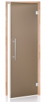 Doors for sauna AD BENELUX SAUNA DOOR, ALDER, TRANSPARENT MATTE, 70x190cm AD BENELUX SAUNA DOORS MATTE