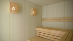 Sauna Lampenschirme SAUNA LAMPENSCHIRM FÜR ECKEN V