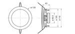 Audio & Vidéo systèmes pour sauna HAUT-PARLEUR AUDIO VISATON DL-8, 10W