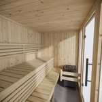 NEUE SAUNA PRODUKTE SAUNAINTER Saunakabine SAUNAKABINE 224x175, SAUNAINTER