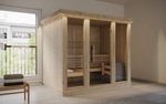 NOUVEAUX PRODUITS SAUNAINTER Сabines de sauna CABINE DE SAUNA SAUNAINTER 224x175