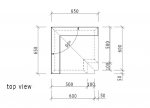 Aurusaunale Aurusaunale Aurusauna istmed WEDI AURUSAUNA ISTE 1000mm