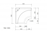 Höyrysaunalle Höyrysaunalle Höyrysaunan instuimet WEDI HÖYRYSAUNAISTUIMET 850mm